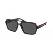 Prada Solglasögon Linea Rossa PS 01Xs Black, Herr