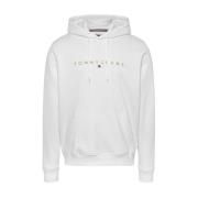 Tommy Hilfiger Stilig herrhoodie White, Herr