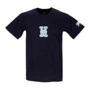 HUF Svart Herr Tee med Thrasher Print Black, Herr