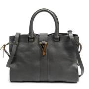 Yves Saint Laurent Vintage Pre-owned Laeder handvskor Gray, Dam