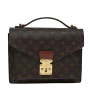 Louis Vuitton Vintage Pre-owned Canvas louis-vuitton-vskor Brown, Dam