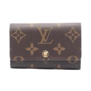 Louis Vuitton Vintage Pre-owned Plast nyckelhllare Brown, Dam