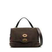 Zanellato Jones Small Tote Bag Brown, Dam