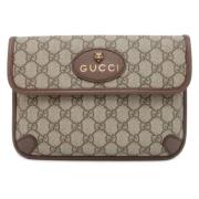 Gucci Vintage Pre-owned Laeder gucci-vskor Beige, Dam