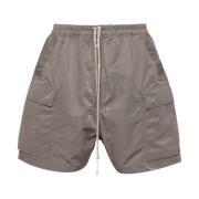 Rick Owens Casual knälång grå shorts Gray, Herr