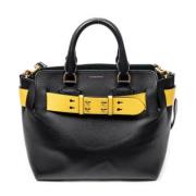 Burberry Vintage Pre-owned Laeder totevskor Black, Dam