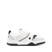 Dsquared2 Spiker Låg Top Sneakers White, Herr