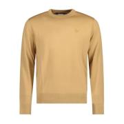 Dsquared2 Stilig Pullover Tröja för Män Brown, Herr