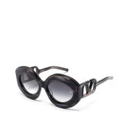 Valentino Vls128 A Sunglasses Brown, Dam