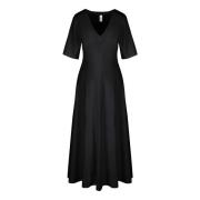 BomBoogie Maxi Dresses Black, Dam