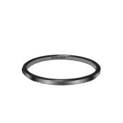 Nialaya Men's Black Simplicity Bangle Black, Herr