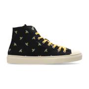 Vivienne Westwood Sneakers Plimsoll High Top Black, Herr