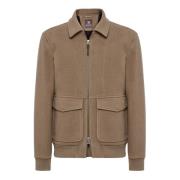 Boggi Milano Bomber Jacka Beige, Herr