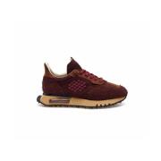 Be Positive Bordeaux Space Race Sneakers Brown, Dam