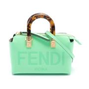 Fendi Vintage Pre-owned Laeder fendi-vskor Green, Dam