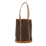 Louis Vuitton Vintage Pre-owned Canvas louis-vuitton-vskor Brown, Dam