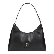 Furla Diamant Axelväska Black, Dam