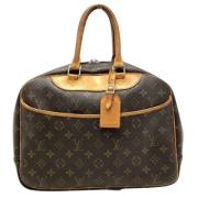 Louis Vuitton Vintage Pre-owned Tyg louis-vuitton-vskor Brown, Dam