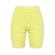 Samsøe Samsøe Luna cropped leggings Yellow, Dam