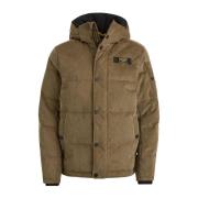 PME Legend Corduroy Gobbler Jacka med Justerbar Huva Beige, Herr