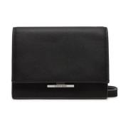 Calvin Klein Saffiano Crossbody Väska för Kvinnor Black, Dam