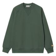 Carhartt Wip Chase Sweat Hoodie Green, Herr