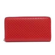 Gucci Vintage Pre-owned Laeder plnbcker Red, Dam