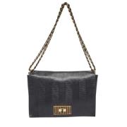 Fendi Vintage Pre-owned Laeder fendi-vskor Black, Dam