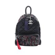 Chanel Vintage Pre-owned Tyg ryggsckar Multicolor, Dam