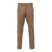 PT Torino Sartorial Ull Tobak Byxor Brown, Herr