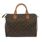 Louis Vuitton Vintage Pre-owned Canvas louis-vuitton-vskor Brown, Dam