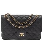 Chanel Vintage Pre-owned Laeder chanel-vskor Black, Dam