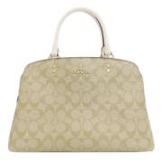 Coach Pre-owned Pre-owned Plast handvskor Beige, Dam