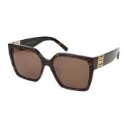 Givenchy Stiliga solglasögon Gv40056U Brown, Unisex