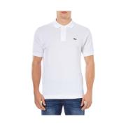 Lacoste Klassisk Polo Skjorta Vit Bomull White, Herr