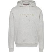 Tommy Jeans Grå Tröja med Skjutreglage Gray, Herr