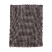 Faliero Sarti Vinter Ull-Kashmir Halsduk med Tweed Detaljer Multicolor...