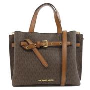 Michael Kors Pre-owned Pre-owned Plast handvskor Brown, Dam