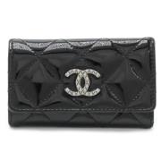 Chanel Vintage Pre-owned Laeder hem-och-kontorstillbehr Black, Unisex