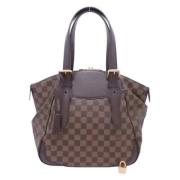 Louis Vuitton Vintage Pre-owned Canvas louis-vuitton-vskor Brown, Dam