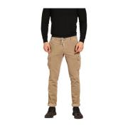 Mason's Sammet cargobyxor extra slim fit Beige, Herr