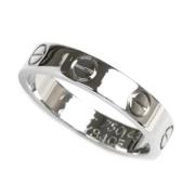 Cartier Vintage Pre-owned Vitt guld ringar Gray, Dam