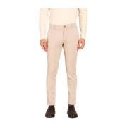 Mason's Slim Fit Gabardine Chino Byxor Beige, Herr