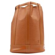 Louis Vuitton Vintage Pre-owned Laeder ryggsckar Brown, Dam