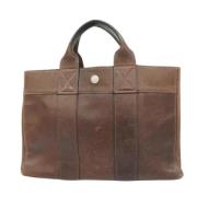 Hermès Vintage Pre-owned Laeder totevskor Brown, Dam