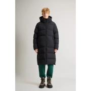 Woolrich Svart Dunparka för Män Black, Dam