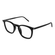 Saint Laurent Klassisk Svart Läder Axelväska Black, Unisex