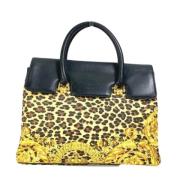 Versace Pre-owned Pre-owned Tyg handvskor Yellow, Dam