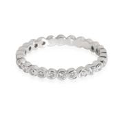 Tiffany & Co. Pre-owned Pre-owned Platina ringar Gray, Dam