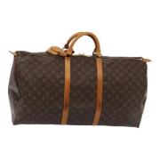 Louis Vuitton Vintage Pre-owned Canvas handvskor Brown, Dam